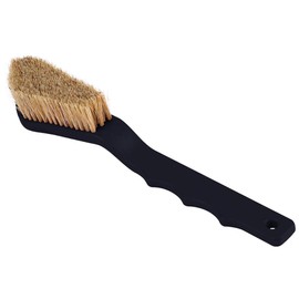Boar Hair Rock Climbing Brush with Ergonomic Handle, Bouldering Boulder Brush as Durable Cleaning Tool for Climbing Chalk and Climbing Holds on Climbing Wall Indoor or Outdoor (Black&White)