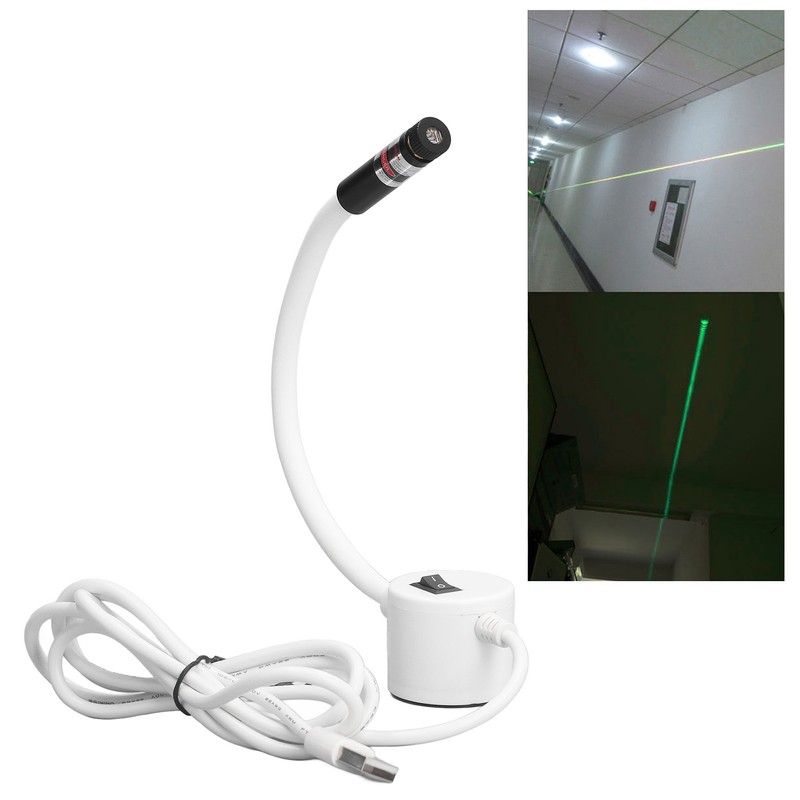 Sewing Machine Light Adsorbable 360° Rotating Gooseneck Silicone Portable Green