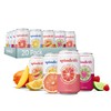Spindrift Sparkling Water, 4 Flavor Variety Pack, Made with Real