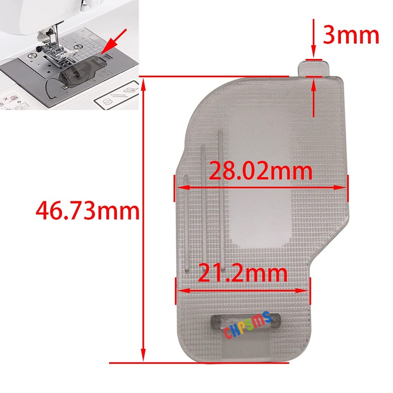 CKPSMS Brand -2PCS #XC2369051 Bobbin Hook Cover Plate Compatible with