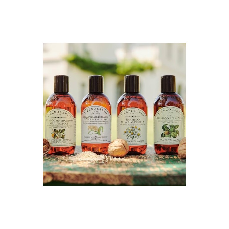L'Erbolario Antidandruff Shampoo with Propolis 200 ml