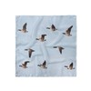 Lunarable Geese Headscarf, Birds Flying in Clear Sky, Hijab Scarf,