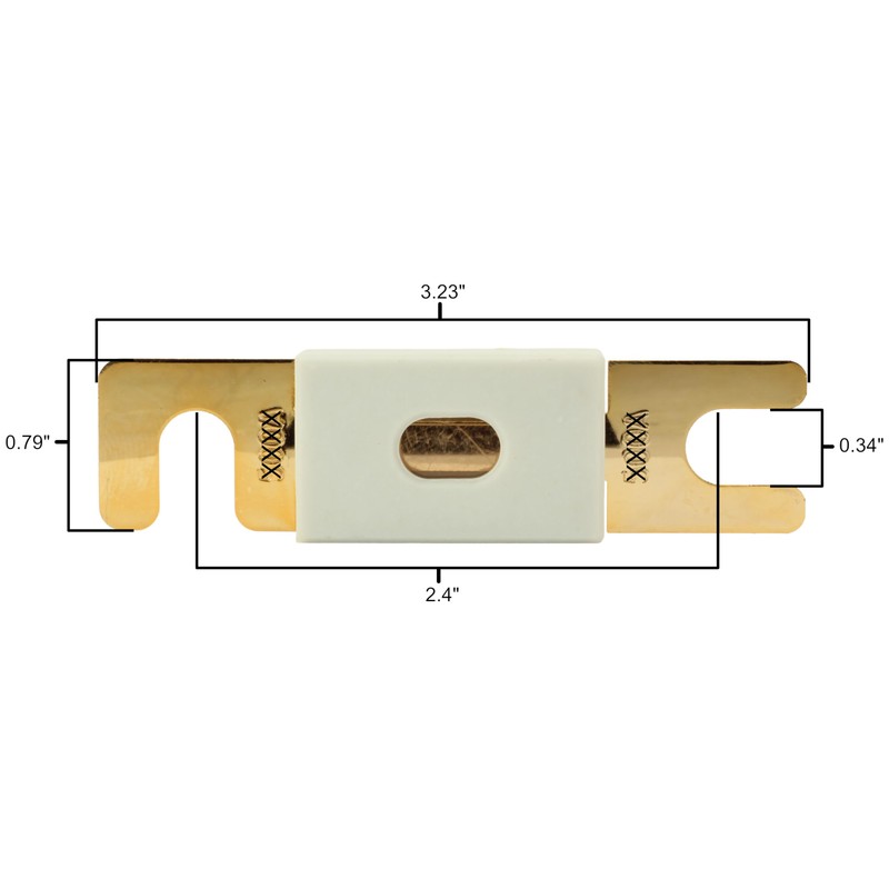 Fastronix Ceramic ANL Fuse 500 Amps