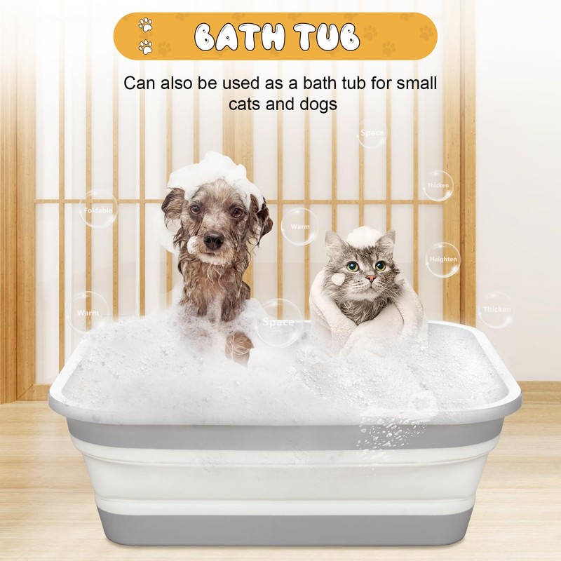 Maohegou Senior Cat Litter Box, Three Legged Arthritic Open Low