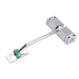 Automatic Door Closer Adjustable Tension Stainless Steel Silent Automatic Spring Gate Closer Easy Installation for Medium-Sized Doors Commercial or Domestic for Hotels, Homes and Public Places