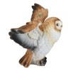 Realistic Woodlands Wildlife Common Barn Owl Bird Spreading Its Wings