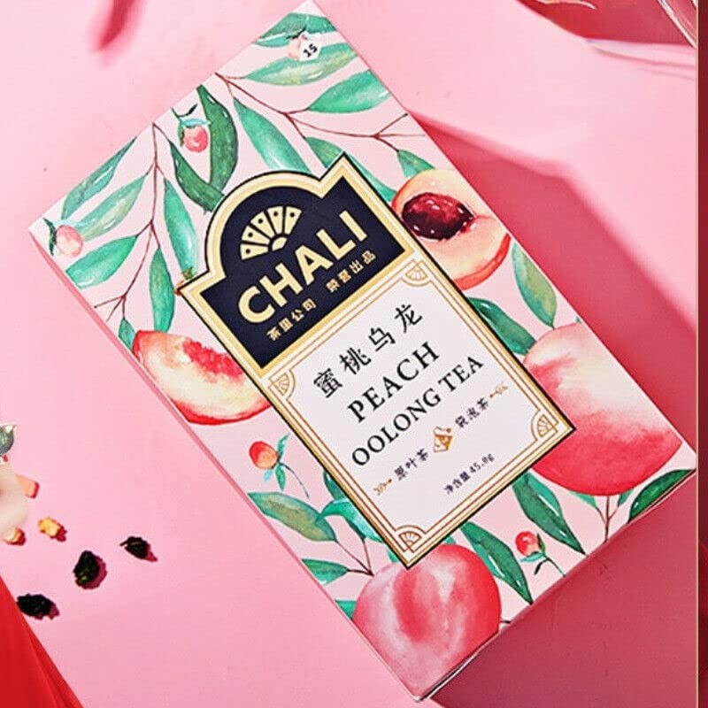 New Organic Peach Oolong Tea Hot Cold Brew Tea Fruit