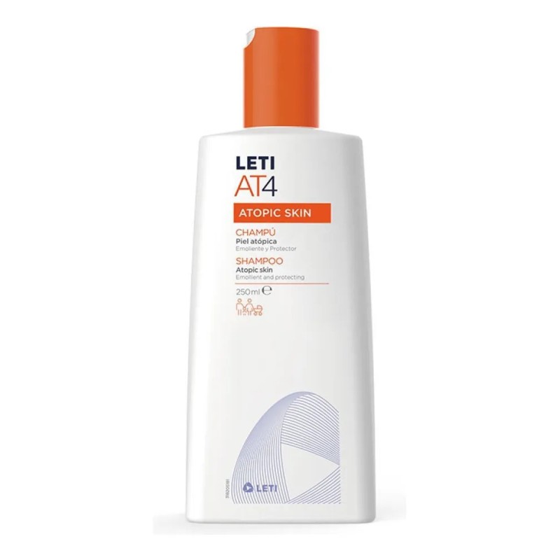 Shampoo atopic skin de 250Ml Leti At4