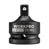 WORKPRO 3/4" F to 1/2" M Impact Socket Adapter, Cr-Mo