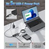 Aceele Hub USB, Adaptador USB con 4 Puertos, 2 USB