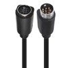 jasavdio S-Video 8-Pin Mini DIN Extension Cable, Male to Female