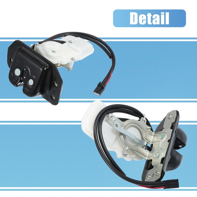 uxcell Liftgate Trunk Lid Lock Actuator with Cable for Ford
