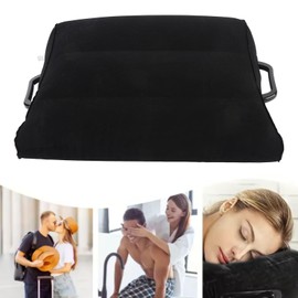 Reading, Inflatable Wedge Pillow for Sleeping, Inflatable Triangle Bed Wedge Cushion, Knee and Leg Support, Portable Wedge Cushion, Inflatable Cushion, Knee Leg Raised Pillow