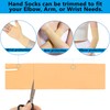 VISKONDA Hand Socks for Splint (Pack of 6) Wrist and