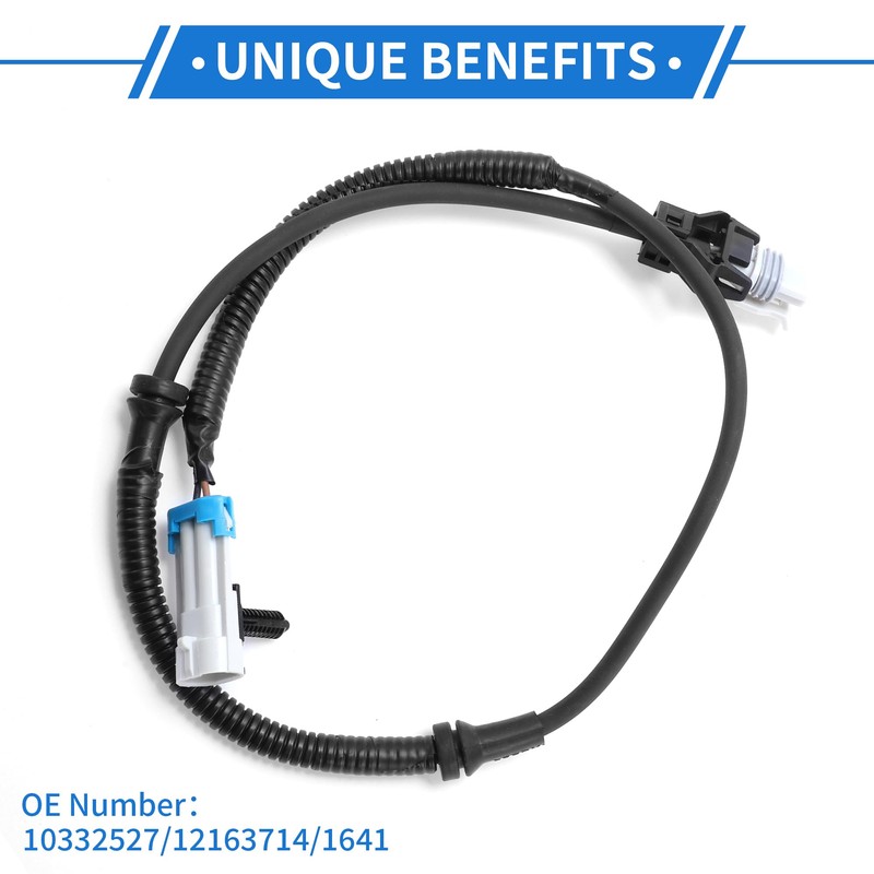 VekAuto ABS Wheel Speed Sensor Front Left ABS Sensor Anti-Lock