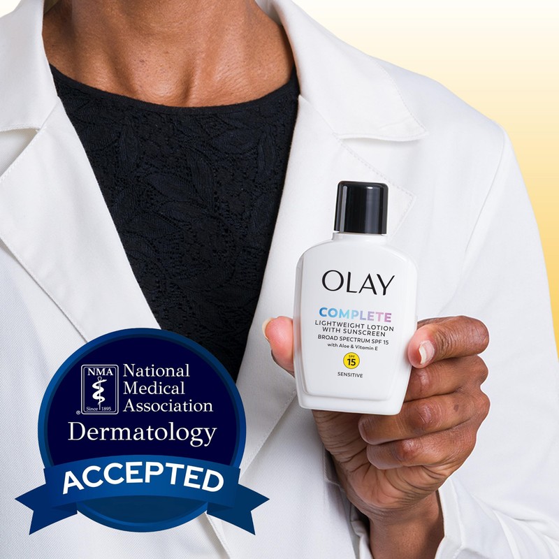 Olay Complete Lotion Moisturizer with SPF 15 Sensitive, 6.0 oz