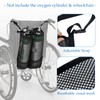 Mediss Wheelchair Dual Oxygen Tank Holder - O2 Cylinder Carrier