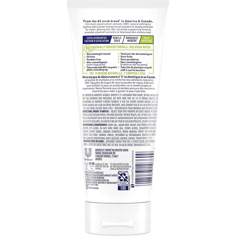 Exfoliante Facial St Ives Fresh Skin Apricot 6 oz –