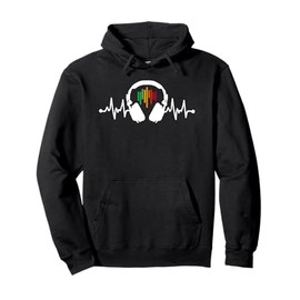 Gamer Heartbeat Clothing - Headphone Pullover Hoodie