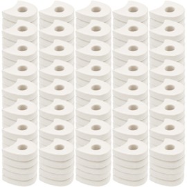 200 PCS Foam Toe Separators, Soft Toe Spacers for Women, Cushioned Toe Spreaders Help Relieve Toe Friction, Reduce Overlapping Toes and Improve Comfort (Ivory)