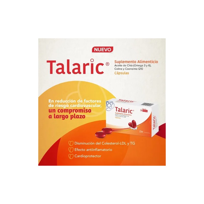 Talaric C/30 Caps. Sabor Sin Sabor