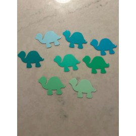 Stampin' Up! 24 Stampin Up shades of green Turtles  Punches Paper Punchies New Die Cuts