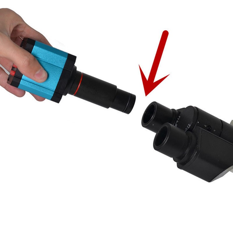 37MP 1080P 60FPS USB Industrial Microscope Camera with Conversion Adapter