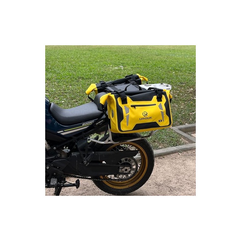 Motorcycle Saddle Bag 60L Waterproof Motorcycle Bag Bags Engine Side