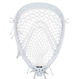 StringKing Mark 2G Goalie Lacrosse Head Strung with Grizzly Mesh (White, Grizzly 1x)