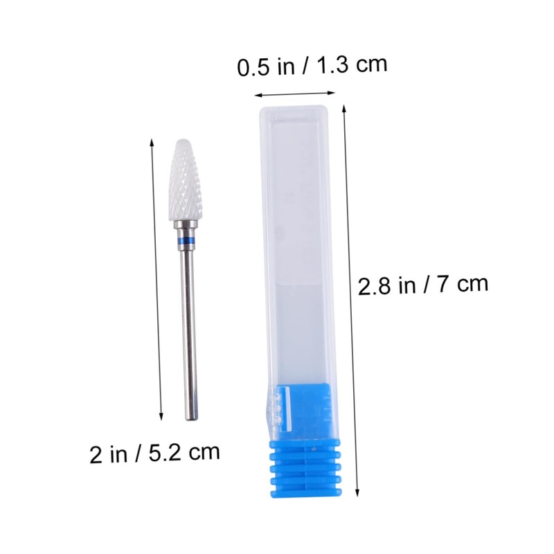 Beavorty 3pcs Manicure Drill Bits Set Professional Nail Drill Bit