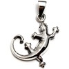 COSUMOSU 925 Sterling Silver Gecko Lizard Hawaiian pendant