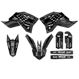 2009-2015 SX 65 Apache Grey Senge Graphics Base Kit Compatible with KTM