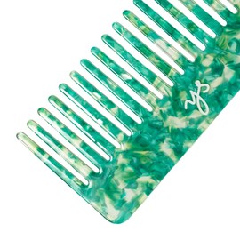 Simply Hair Wide Tooth Comb For Curls, Comb For Curly Hair, Curl Comb, Curly Hair Comb, Wide Tooth Comb, Shower Comb, Wide Comb For Brushing Out Curls, Durable and LightWeight (Green)