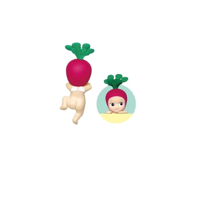 Sonny Angel Hippers Harvest Series 2022, figura miniatura color amarillo,
