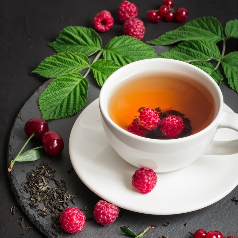 Raspberry Leaf Infusion (50g, 1.8oz), Raspberry Leaf Tea, Cut Raspberry