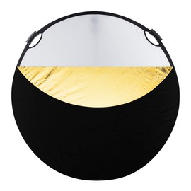 Glow 5-in-1 Collapsible Circular Reflector with Handles (52")