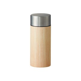 Wood Grain Thermostainless Steel Bottle | Water Bottle, Easy to Wash, Direct Drinking, Stylish, Hot or Cold Insulation, Stainless Steel, For Outdoor Activities, Water Bottle, Hygienic (10.1 fl oz (300