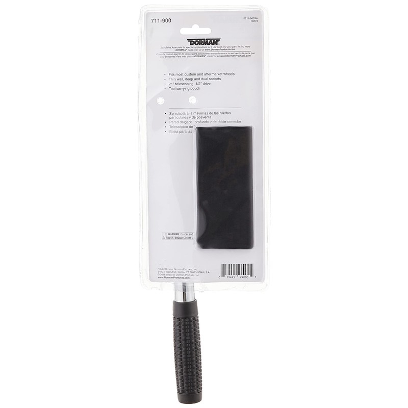 Dorman 711-900 Lug Wrench Drive 1/2 In. Universal Fit