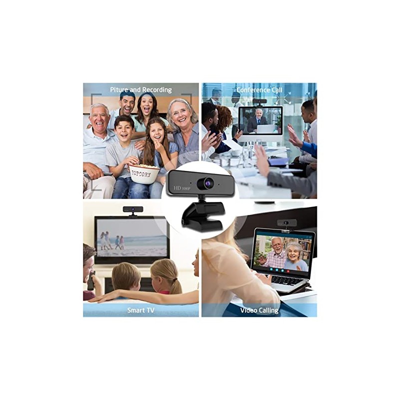 Web Camera Full HD 1080P Web Camera with Microphone Webcam