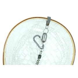 Kingfisher Fly Fishing Magnetic Net Release Gunsmoke Color W/Lanyard and attachement Hoop