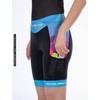 MY KILOMETRE Womens Triathlon Shorts 8” Inseam Tri Shorts with