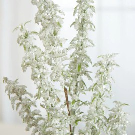 Factory Direct Craft Set of 2 Light Green Glittered Artificial Pine 28" Sprays