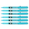 PILOT V Ball VB5 Liquid Ink Rollerball Pens Fine Metal