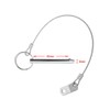 zalati Quick Release Pin 316 Stainless Steel with Lanyards for