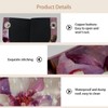 2 Pack Tissue Box Cover Holder, Magnolia Blossom Rectangle Leather