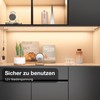 WOBANE LED Under-Unit Light with Switch, 4 x 50 cm