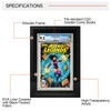 Allenkwok Single Graded Comic Book Frame for Standard CGC Slabs,