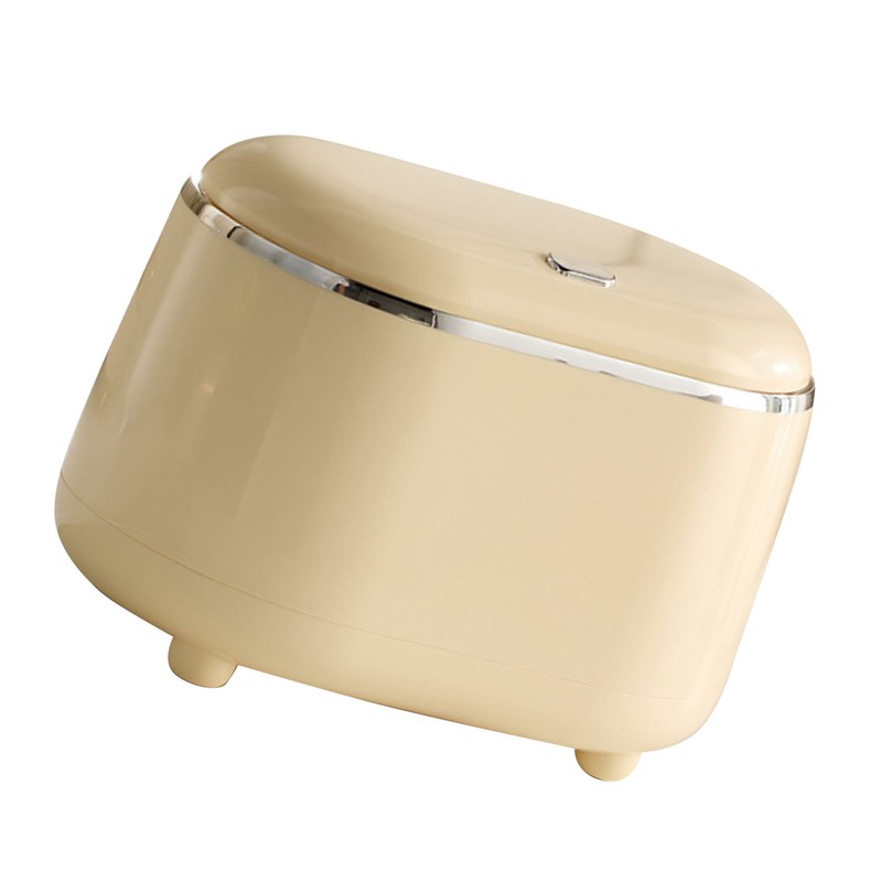 Desktop Trash Can with Lid Small Detachable Countertop Garbage Can