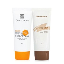dermahouse [Dermahouse] Whitening Sun Cream Natural Sun BB Cream - Melastop Whitening Sun Cream Natural Sun BB Cream/- / [더마하우스]화이트닝 썬크림내츄럴 썬비비크림 - 멜라스톱화이트닝썬크림 내추럴썬비비크림/-