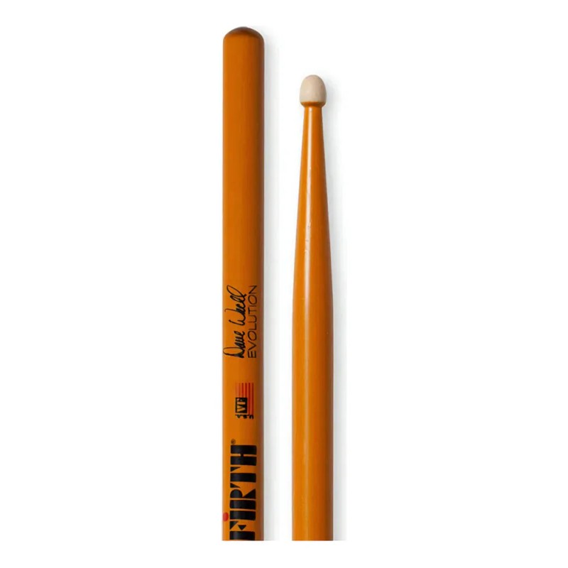 Baqueta Dave Weckl Evolution Ponta De Madeira Vic Firth
